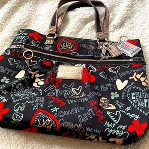 Coach Poppy Tote Bag